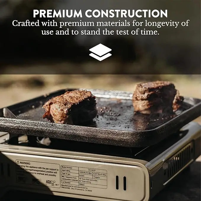 š„ Dual Fuel Camp Stove ā Propane/Butane Compatible š With Carrying Case ⢠Reliable Heat Anywhere