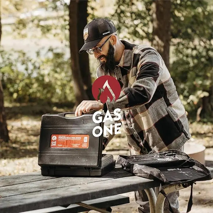 š„ Dual Fuel Camp Stove ā Propane/Butane Compatible š With Carrying Case ⢠Reliable Heat Anywhere