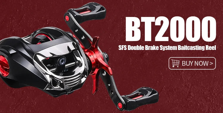 LINNHUE NEW Fishing Reel AK2000 Baitcasting Reel 7.2:1 High Speed 8KG Max Drag Saltwater Fishing Reel For Bass ,Pesca
