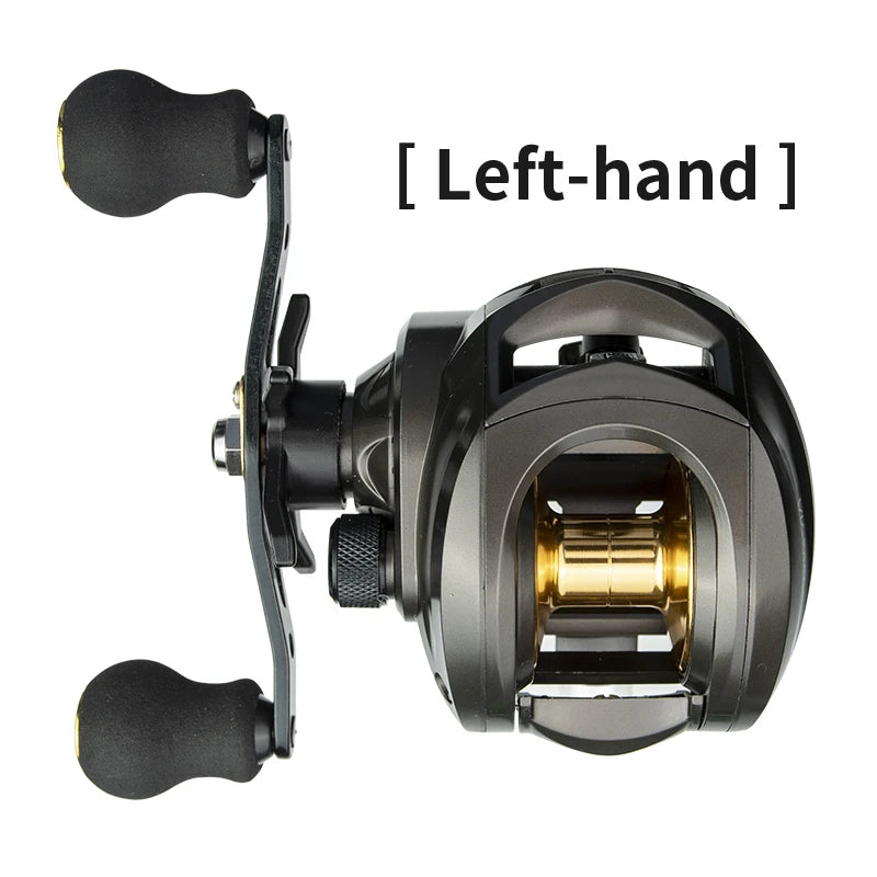 LINNHUE NEW Fishing Reel AK2000 Baitcasting Reel 7.2:1 High Speed 8KG Max Drag Saltwater Fishing Reel For Bass ,Pesca