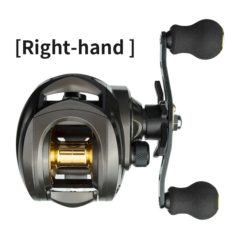 LINNHUE NEW Fishing Reel AK2000 Baitcasting Reel 7.2:1 High Speed 8KG Max Drag Saltwater Fishing Reel For Bass ,Pesca