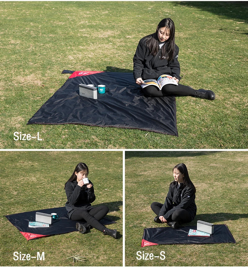 NatureHike Waterproof Foldable Camping Mat | Moisture-Proof Picnic Pad with Aluminum Foil & EVA for Outdoor Adventures