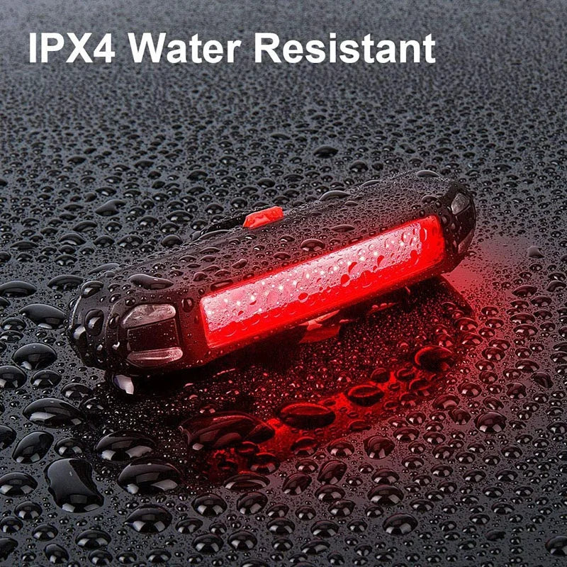 USB Rechargeable Waterproof LED Bike Taillight