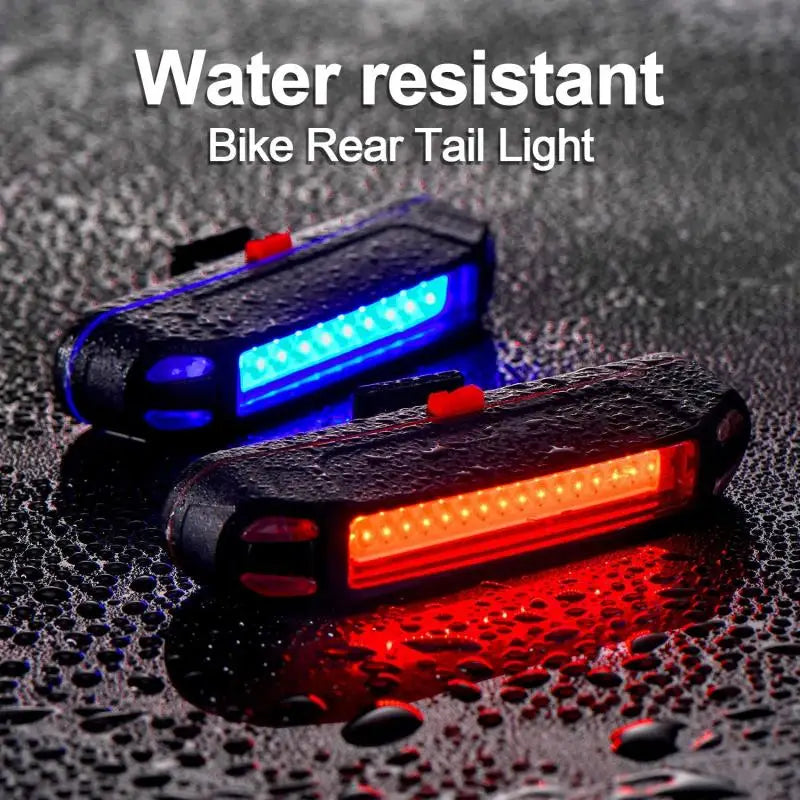 USB Rechargeable Waterproof LED Bike Taillight