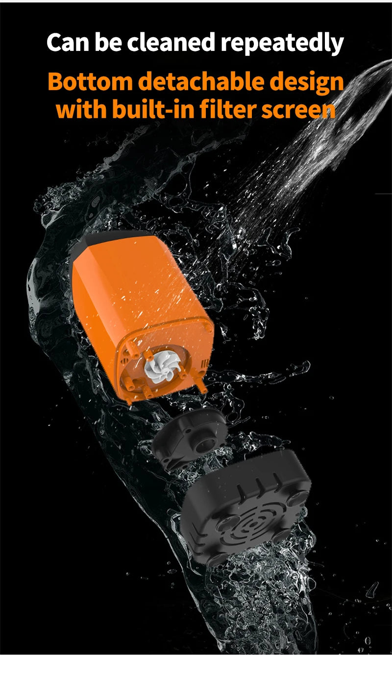 ๐ฟ Portable USB Shower Pump ๐ Rechargeable โข Waterproof โข Outdoor Ready