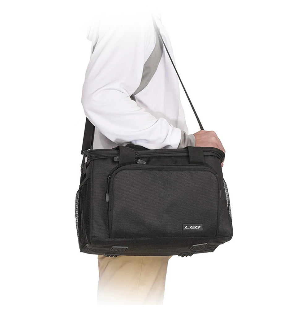"Multi-Function Fishing Bag – Shoulder, Crossbody, or Waist Pack | Water-Resistant, Lightweight, and Spacious with Adjustable Strap | Large & Mini Sizes"