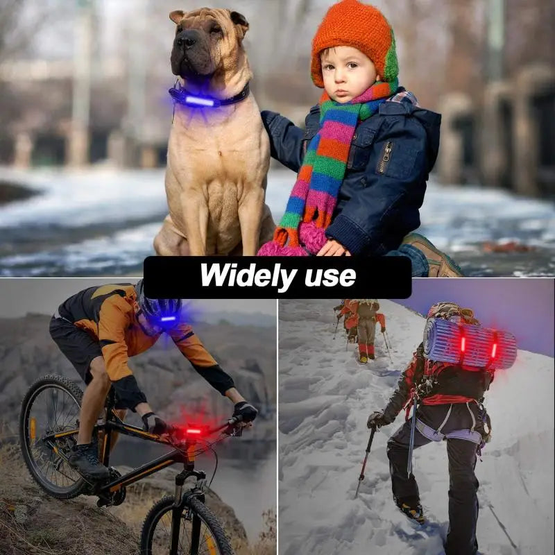USB Rechargeable Waterproof LED Bike Taillight