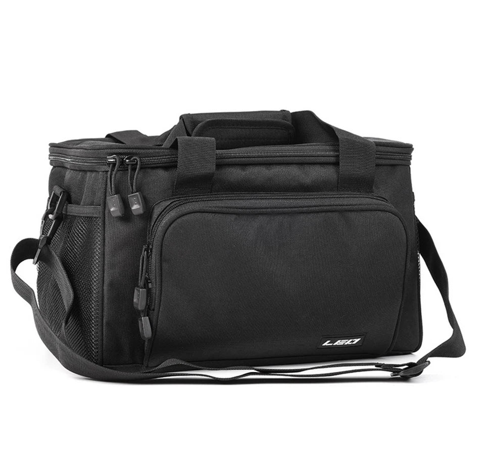 "Multi-Function Fishing Bag – Shoulder, Crossbody, or Waist Pack | Water-Resistant, Lightweight, and Spacious with Adjustable Strap | Large & Mini Sizes"