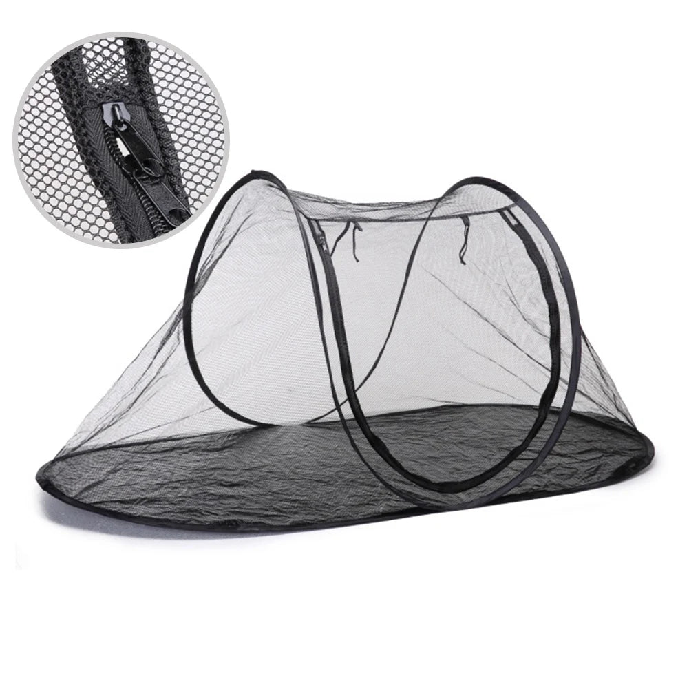 Enclosure Tent for your fur baby / Pet Tent 1 Pc w/ Black Detachable Mesh Cloth