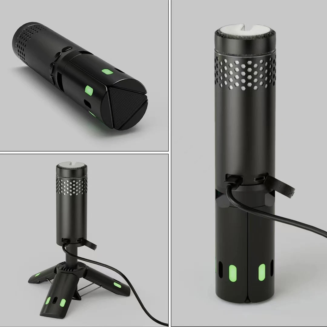 Telescopic 10000mAh USB Rechargeable LED Camping Light with Magnet & Tripod Base