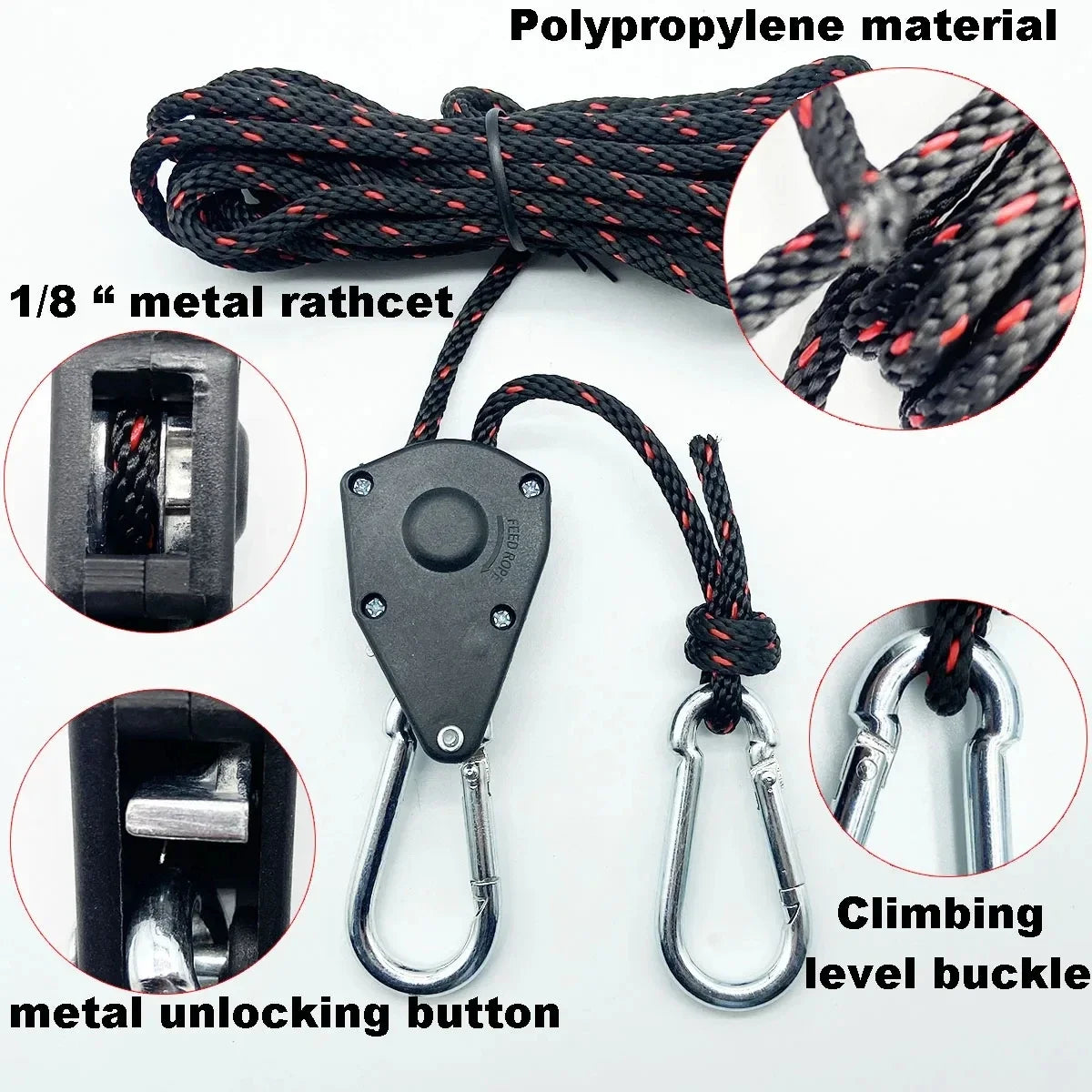 Camping Tent Tie Down Rope