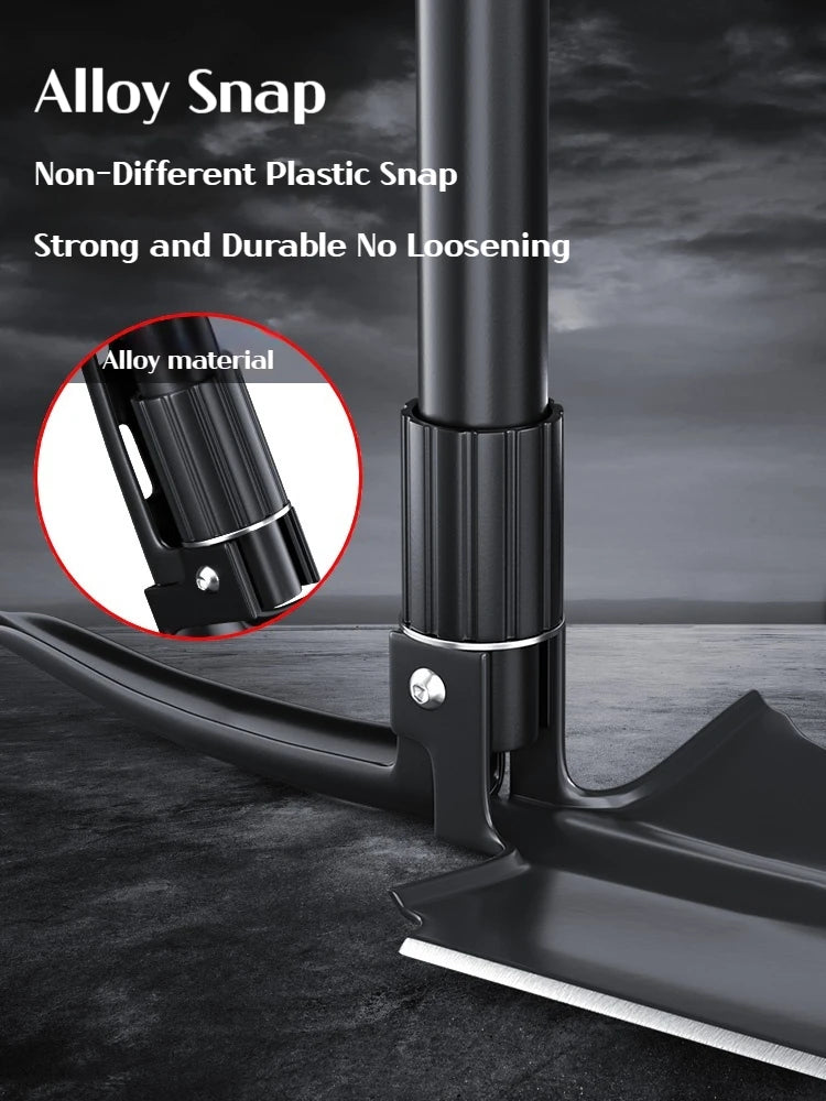3-in-1 Camping Shovel: Shovel, Pickaxe & Hoe