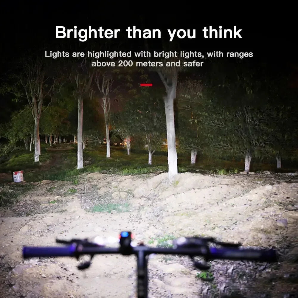 Bright Bicycle Rechargeable Light T6 Front LED