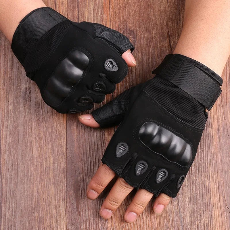 Outdoor Tactical Half Finger Men's Gloves