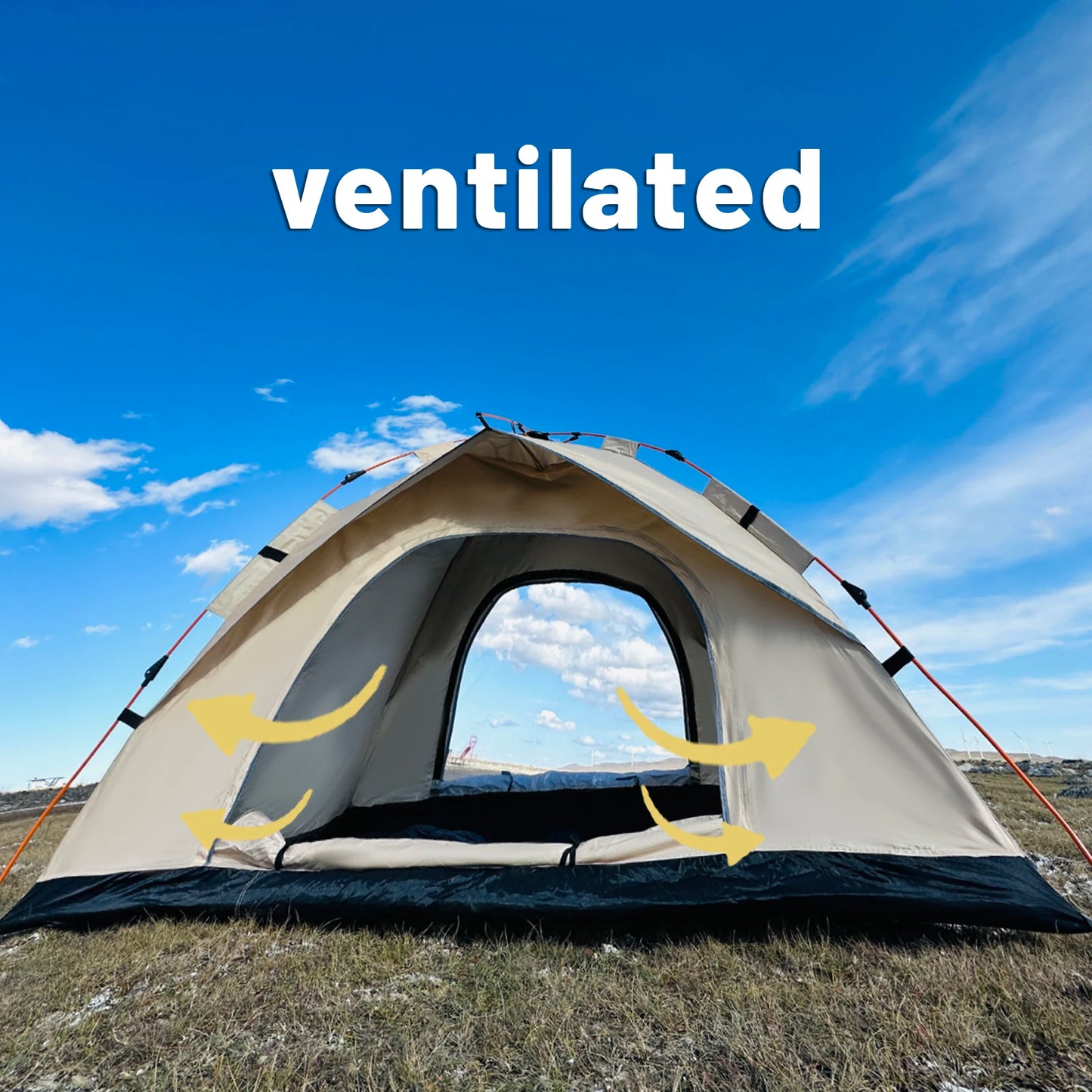 ๐๏ธ Pop-Up Adventure Tent โ Quick-Open, Waterproof Shelter for Sunny & Fun Family Days at the Beach or Campsite โ๏ธ๐ง๐จโ๐ฉโ๐งโ๐ฆ