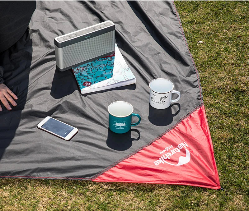 NatureHike Waterproof Foldable Camping Mat | Moisture-Proof Picnic Pad with Aluminum Foil & EVA for Outdoor Adventures