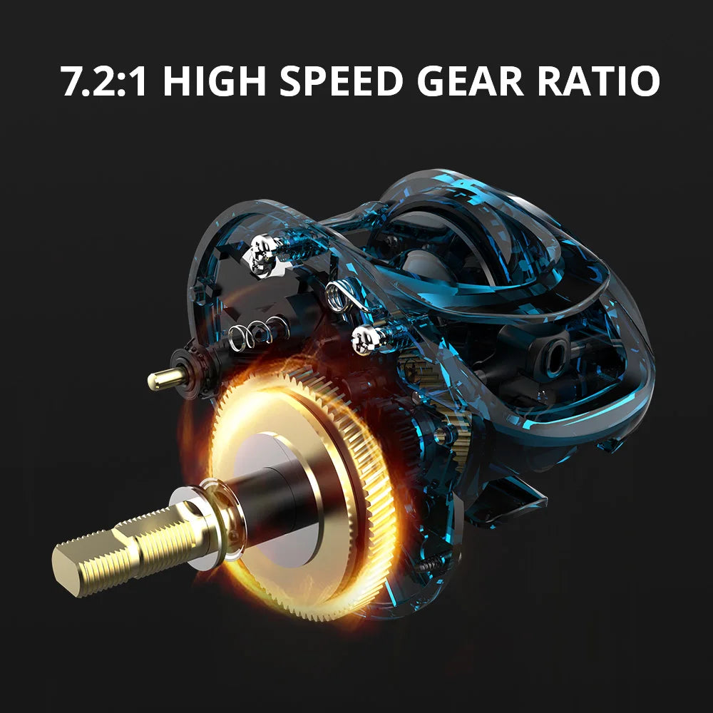 ๐ฅ KastKing Brutus Baitcasting Reel โ Smooth Power, Magnetic Control, 7.2:1 Speed & 8KG Drag for Serious Anglers ๐ฃ
