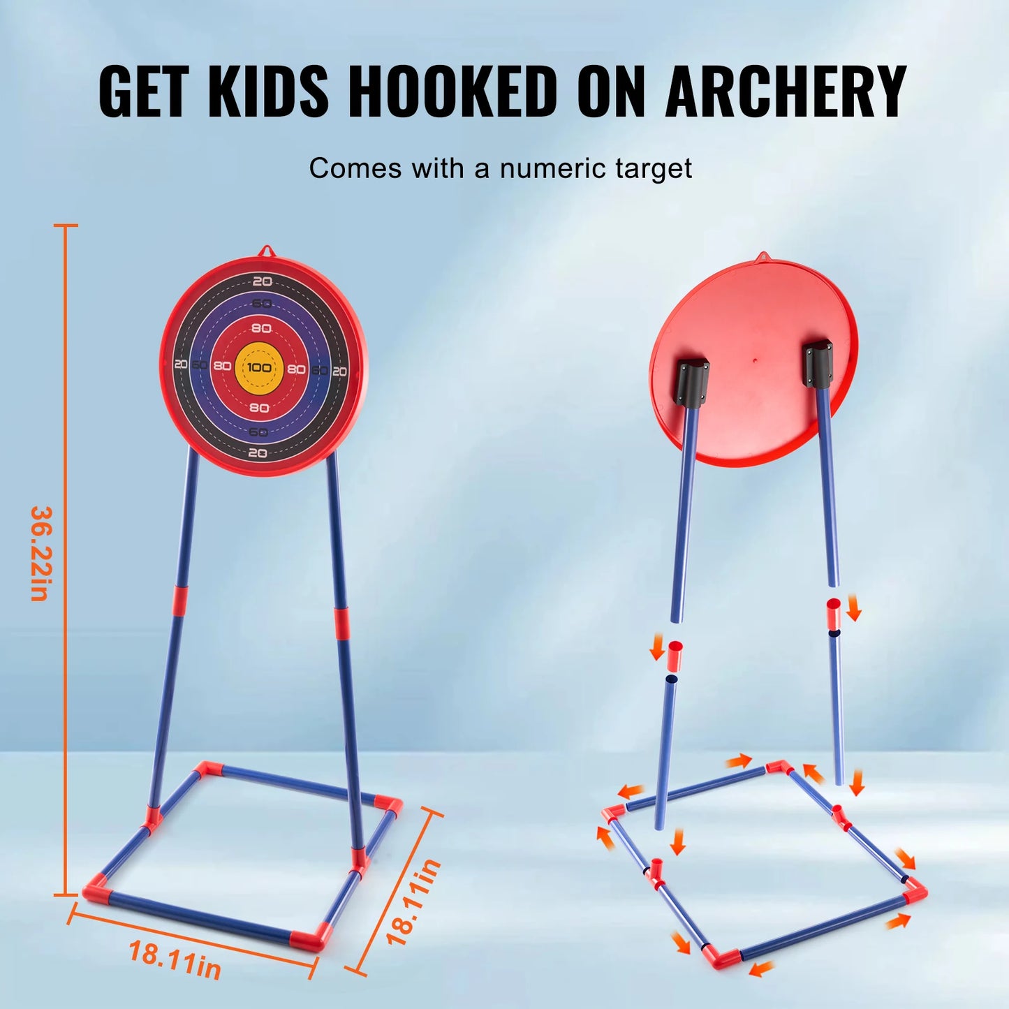 🏹 KIDS ARCHERY BOW & ARROW SET – OUTDOOR FUN 🎯