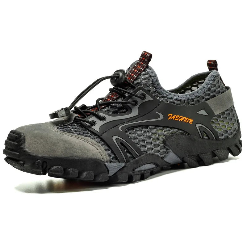 🥾 FAST OUTDOOR MEN'S WINTER SHOES ❄️🏞️ Anti-Slip, Wear-Resistant Hiking & Trekking Sneakers – Built for Cold Weather & Rugged Trails!