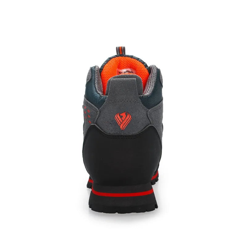 "Men's Hiking Shoes - Outdoor Climbing Sneakers, Casual Snow Boots"