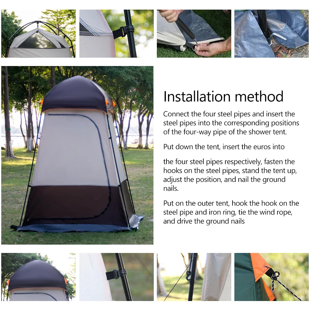 "Pop-Up Privacy Tent for Showers, Toilets & More β Camping Ready!" ππΏπ»