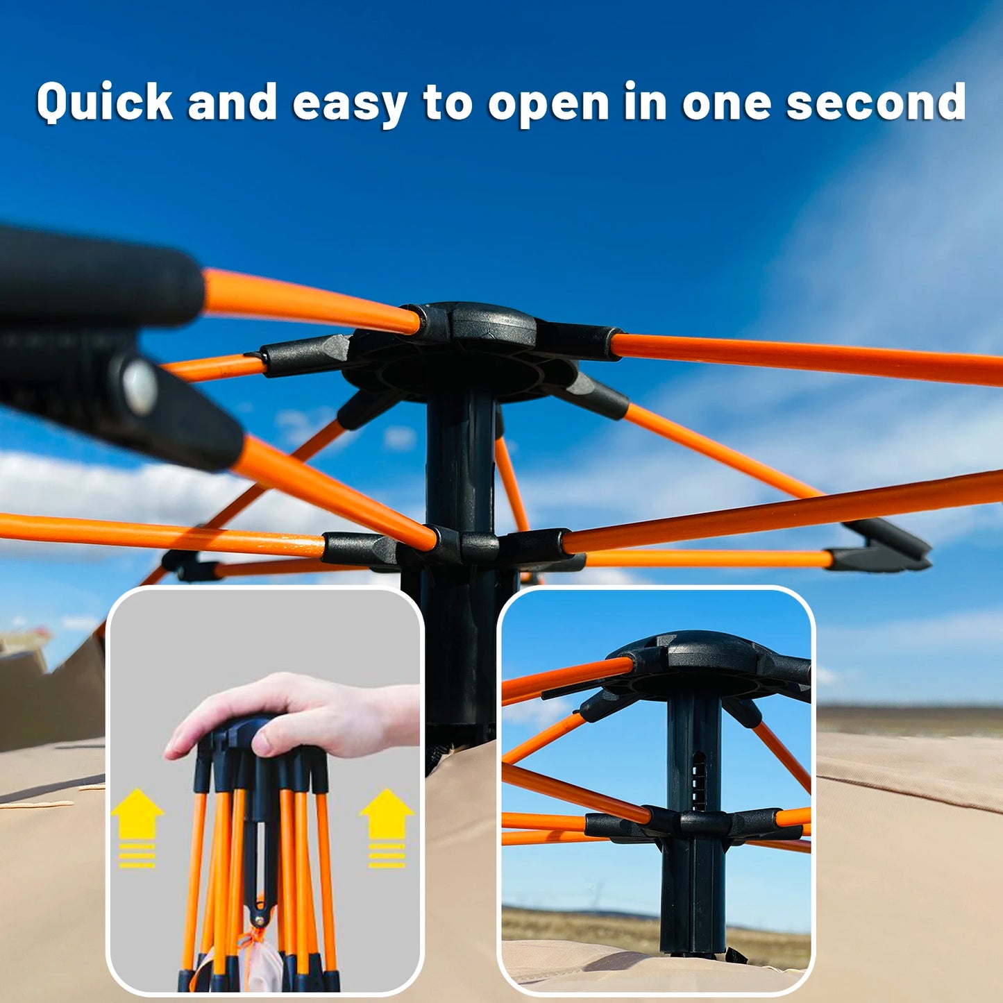 ๐๏ธ Pop-Up Adventure Tent โ Quick-Open, Waterproof Shelter for Sunny & Fun Family Days at the Beach or Campsite โ๏ธ๐ง๐จโ๐ฉโ๐งโ๐ฆ