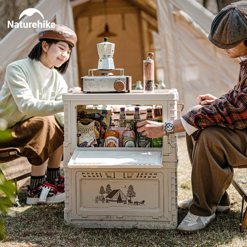 ๐ฆ Naturehike Folding Storage Box โ 25Lโ60L ๐งณ Stackable, Durable & Built for Adventure or Home