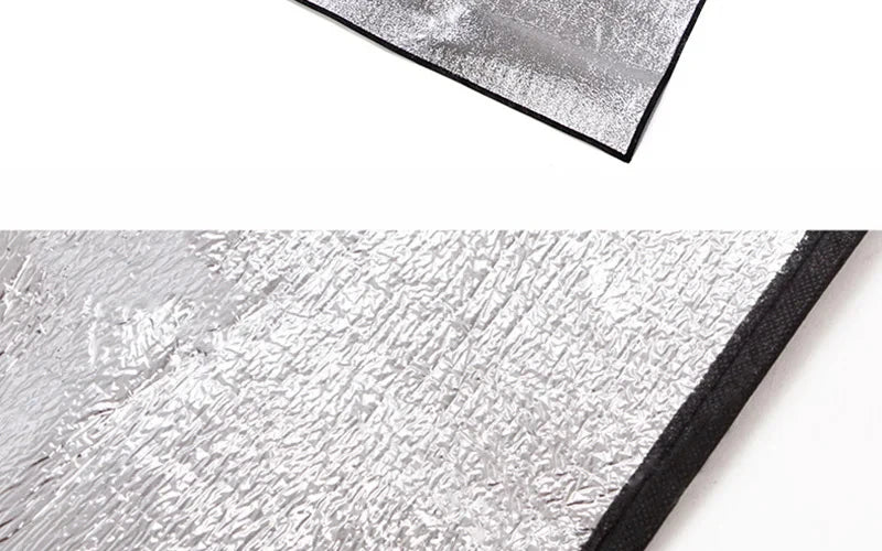 Thermal Camping Mat – Foam & Foil Insulation, Reflective Heat Sleeping Pad & Tent Footprint