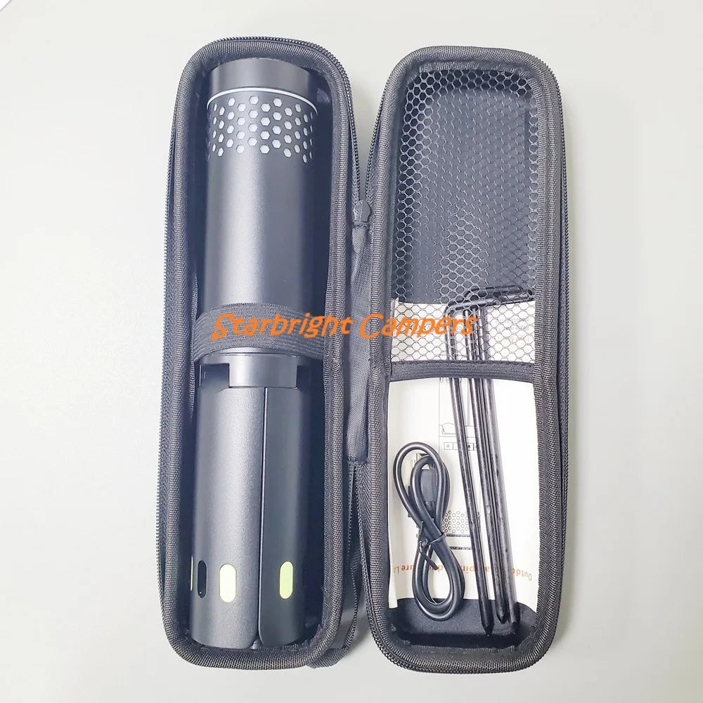 Telescopic 10000mAh USB Rechargeable LED Camping Light with Magnet & Tripod Base