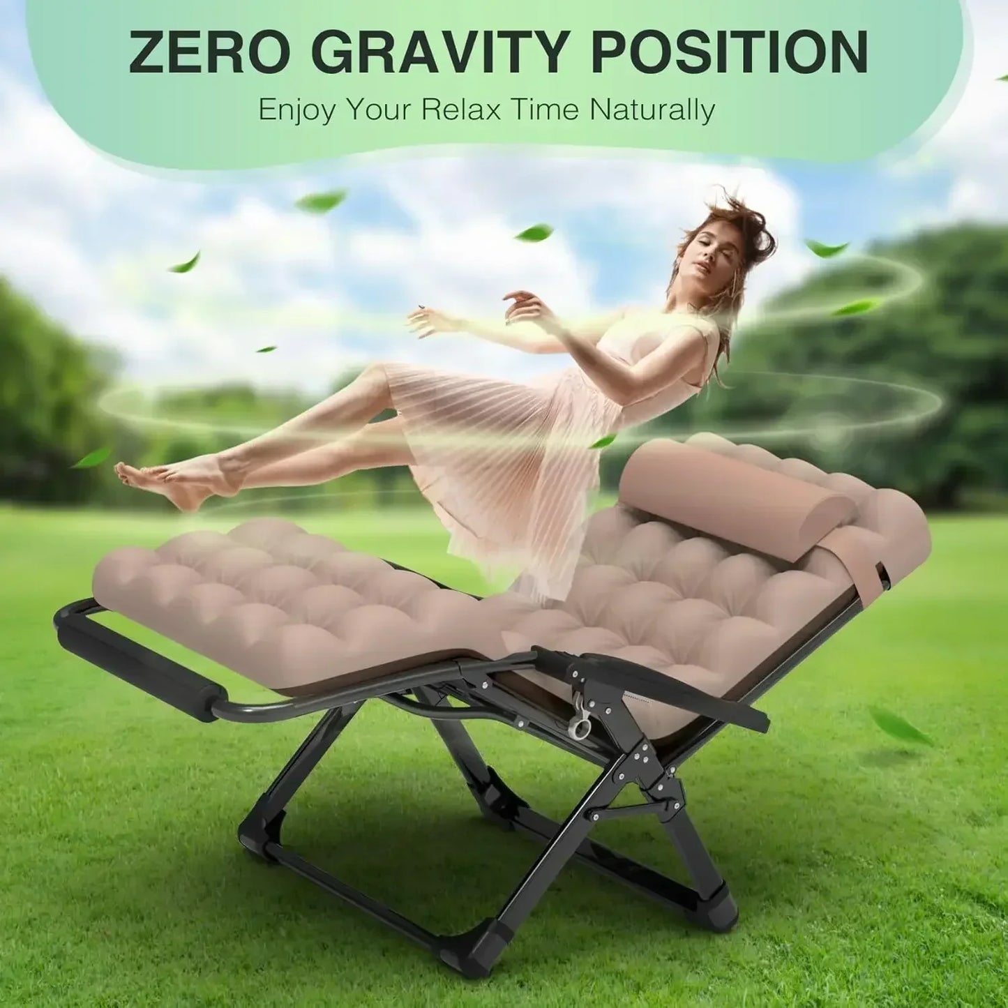 ✨ 2025 NEW XXL ZERO GRAVITY LUXE LOUNGE CHAIR 🛋️