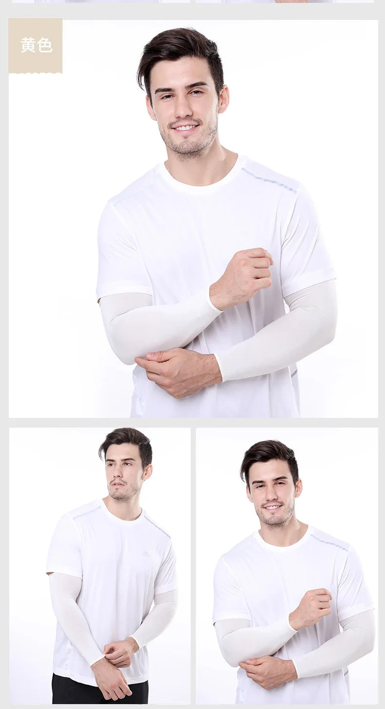 "CoolSleeves: UV-Blocking Arm Covers for Sports, Sun & Ink!" Wa