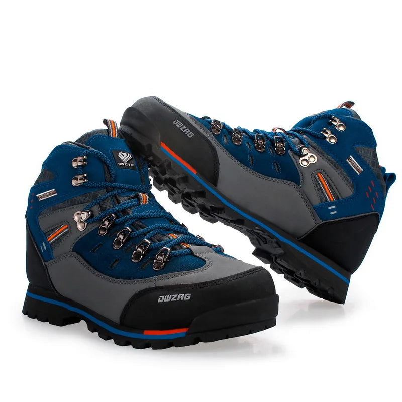 "Men's Hiking Shoes - Outdoor Climbing Sneakers, Casual Snow Boots"