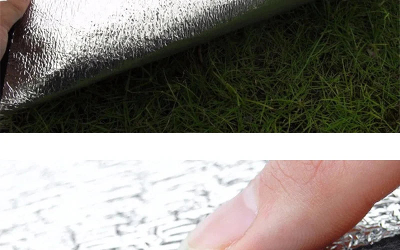 Thermal Camping Mat – Foam & Foil Insulation, Reflective Heat Sleeping Pad & Tent Footprint