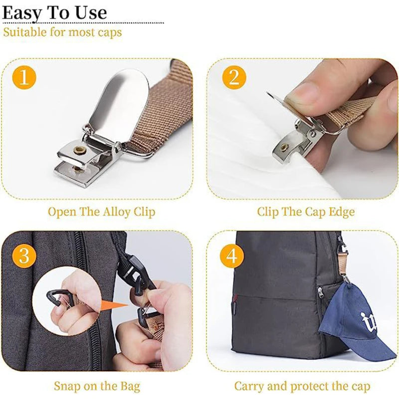 Hat Clip for Camping Traveling Hanging Clip