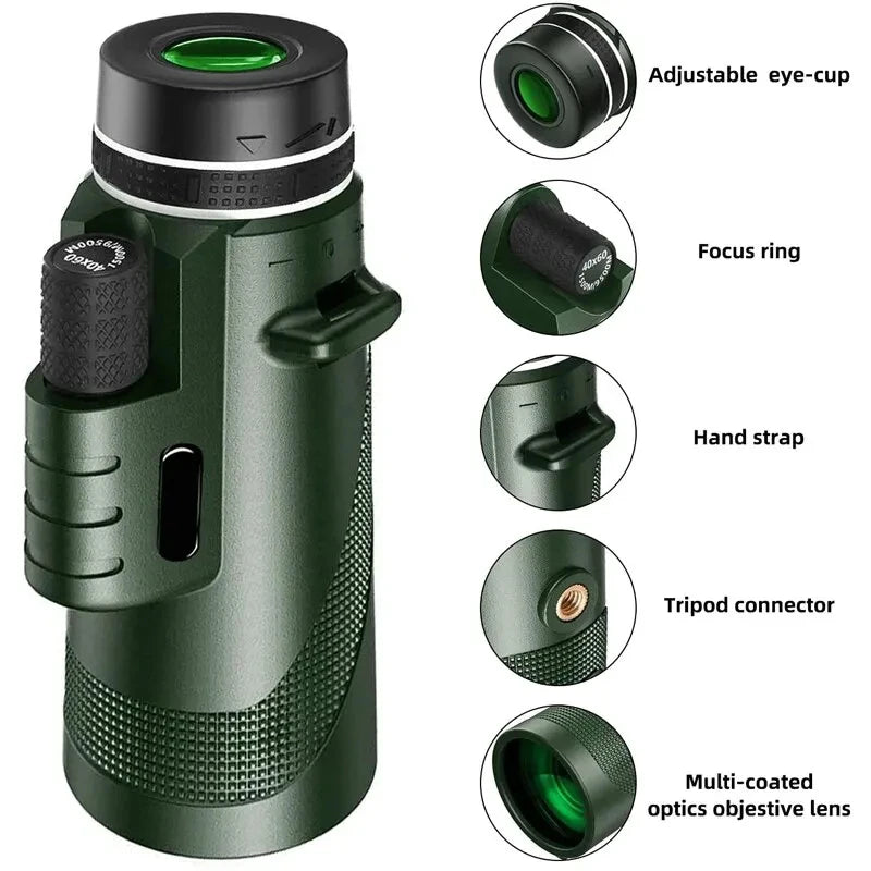 🔭 ULTRA ZOOM 80x100 HD TELESCOPE 🔍 – COMPACT POWER FOR OUTDOOR ADVENTURE!