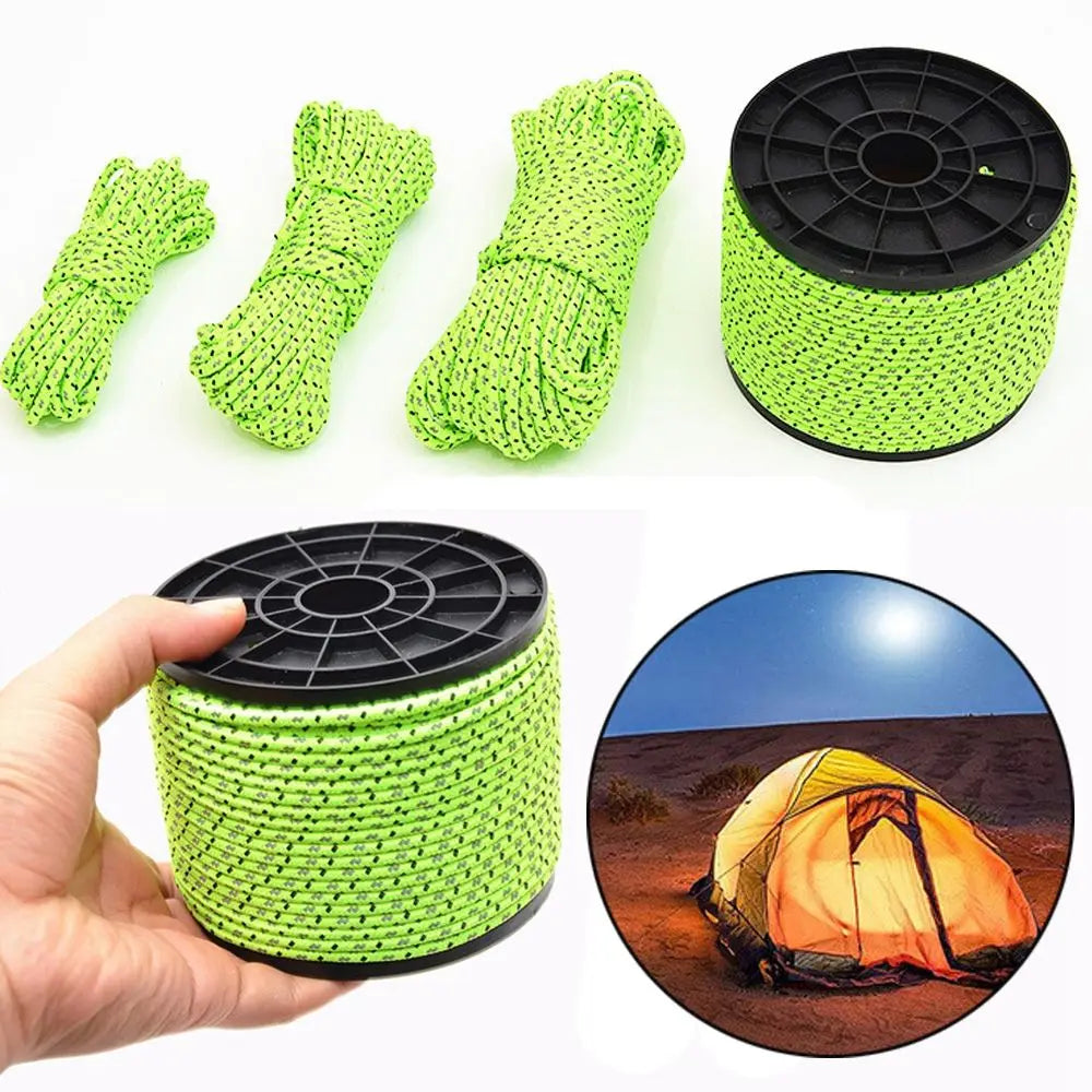 Reflective Tent Nylon Line Cord Rope
