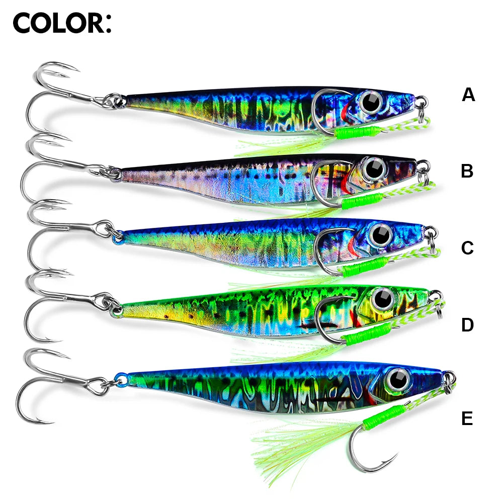 PROBEROS Metal Jigs Sea Fishing Baits
