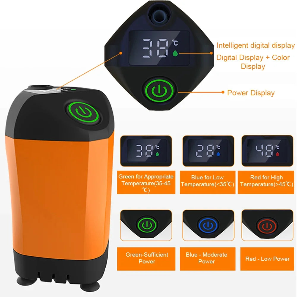 ๐ฟ Portable USB Shower Pump ๐ Rechargeable โข Waterproof โข Outdoor Ready