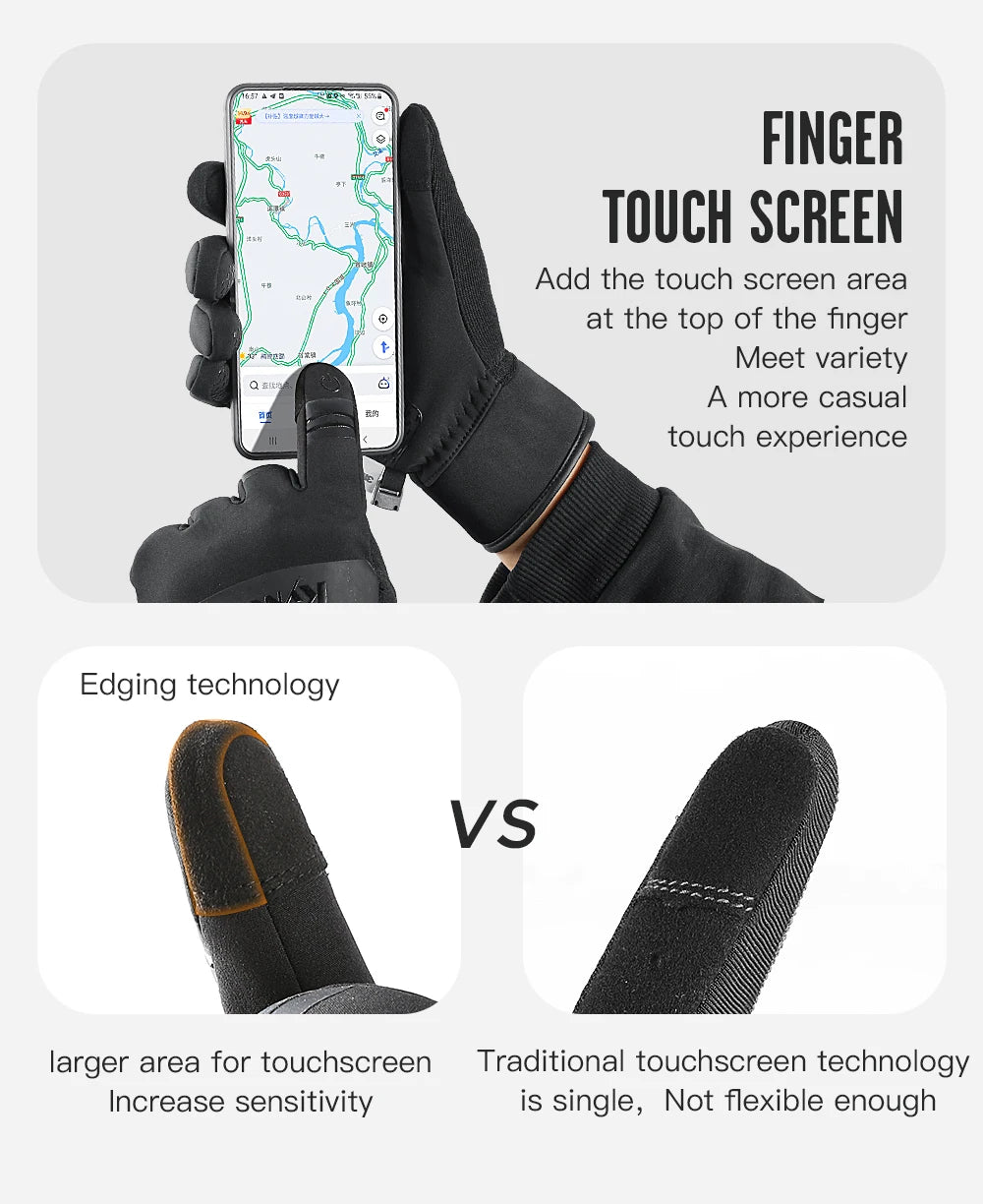 3M Winter Gloves - Waterproof, Warm, With Touchscreen capabilities for Cycling, Skiing, and The Outdoor enthusiast