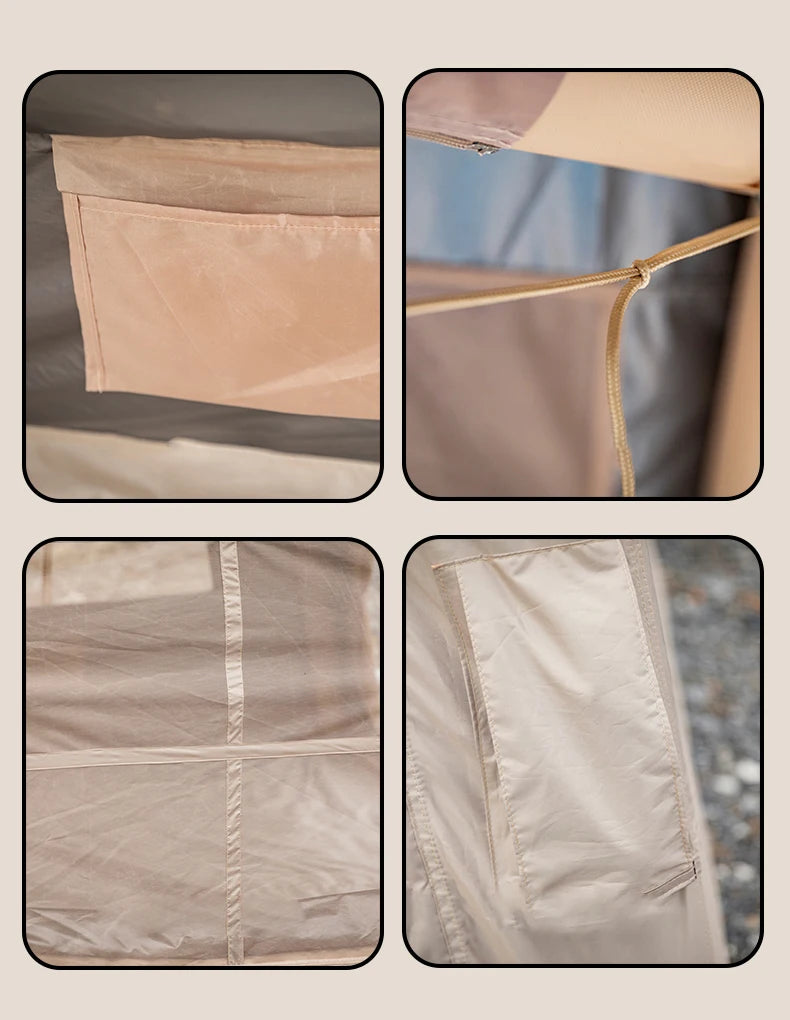 โบ 3โ4 Person Pop-Up Family Tent ๐ Waterproof โข Anti-UV โข Fast Setup for Beach or Camp