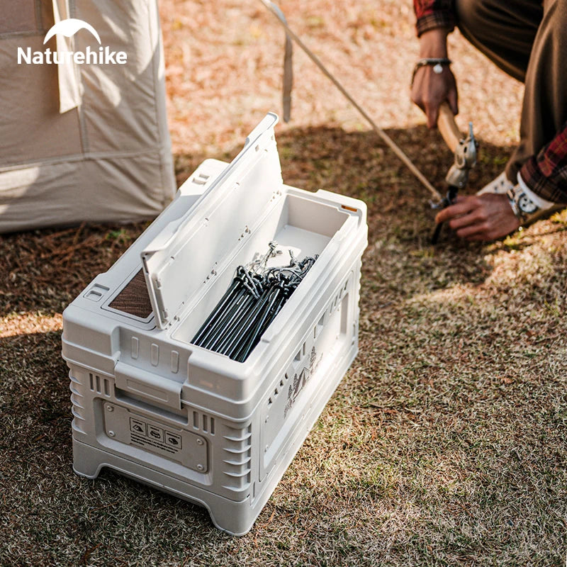 ๐ฆ Naturehike Folding Storage Box โ 25Lโ60L ๐งณ Stackable, Durable & Built for Adventure or Home