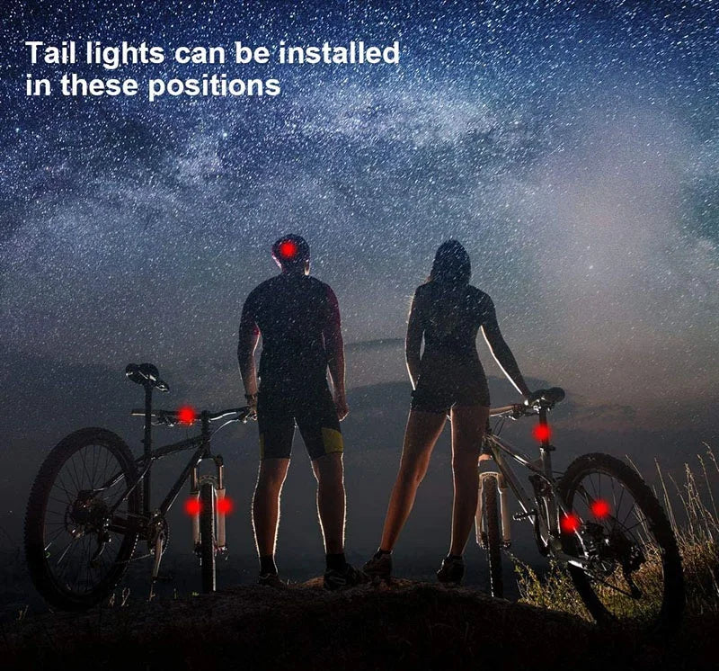 USB Rechargeable Waterproof LED Bike Taillight