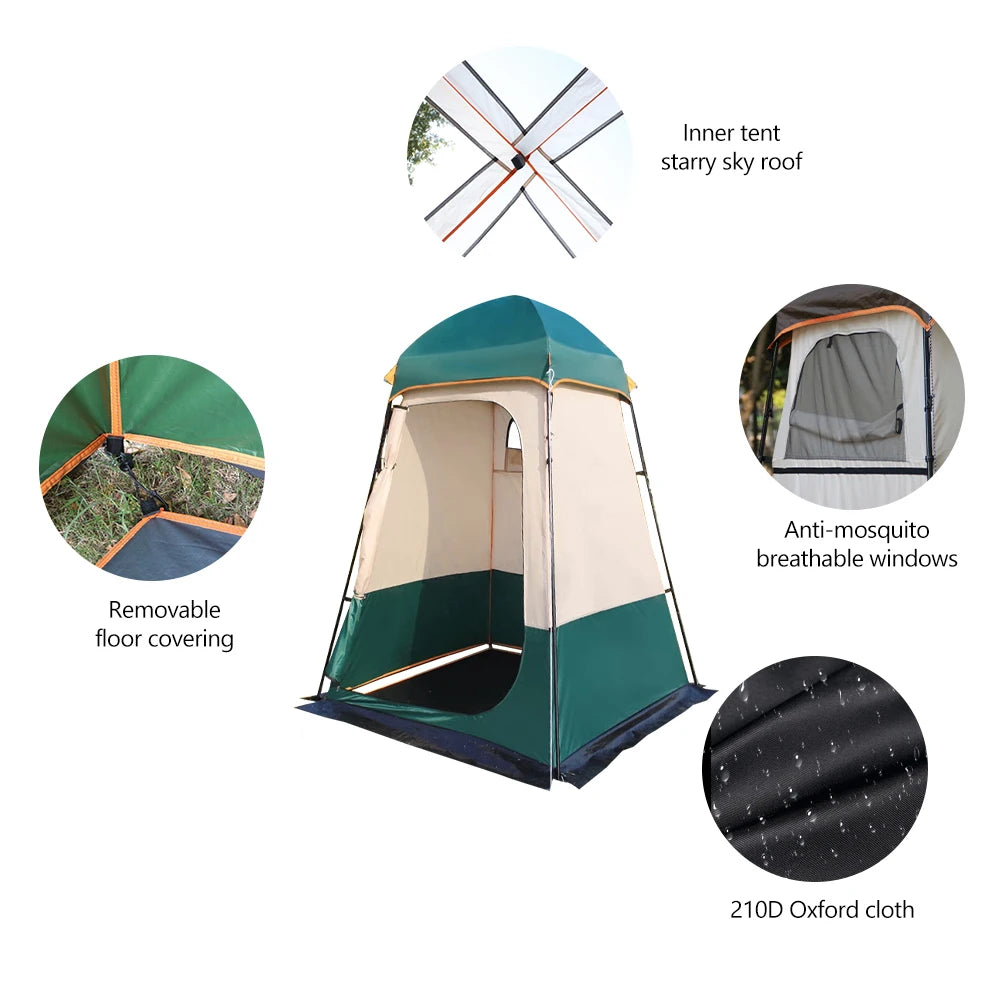 "Pop-Up Privacy Tent for Showers, Toilets & More β Camping Ready!" ππΏπ»