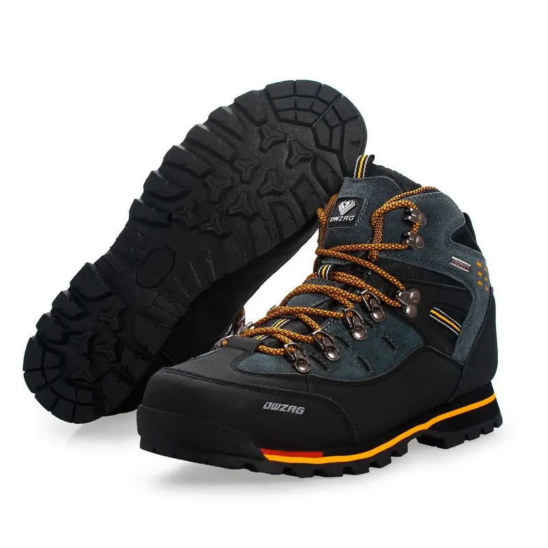 "Men's Hiking Shoes - Outdoor Climbing Sneakers, Casual Snow Boots"