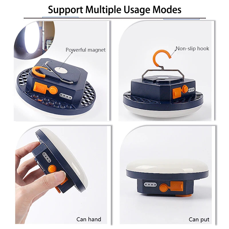 ποΈ All-in-One Camping & Emergency Light β USB Rechargeable!