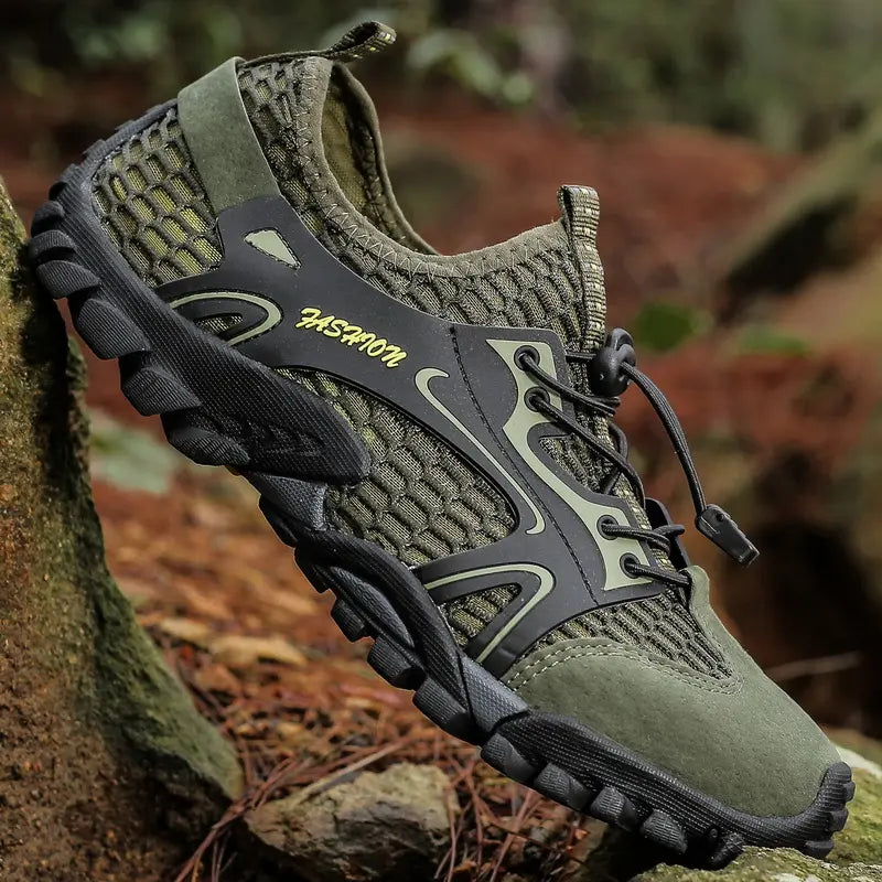 🥾 FAST OUTDOOR MEN'S WINTER SHOES ❄️🏞️ Anti-Slip, Wear-Resistant Hiking & Trekking Sneakers – Built for Cold Weather & Rugged Trails!