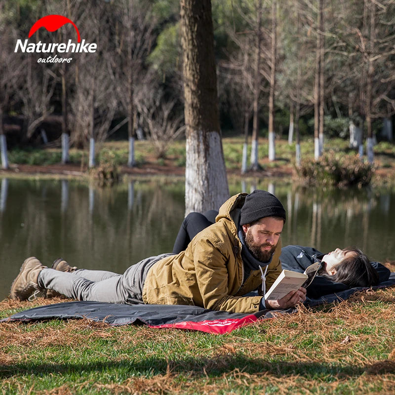 NatureHike Waterproof Foldable Camping Mat | Moisture-Proof Picnic Pad with Aluminum Foil & EVA for Outdoor Adventures