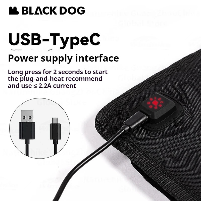 : 🔥 Naturehike BLACKDOG Heated Comfort Seat 💪 Rugged Warmth, Anywhere You Sit
