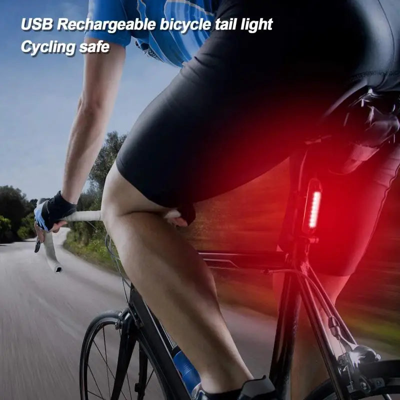 USB Rechargeable Waterproof LED Bike Taillight