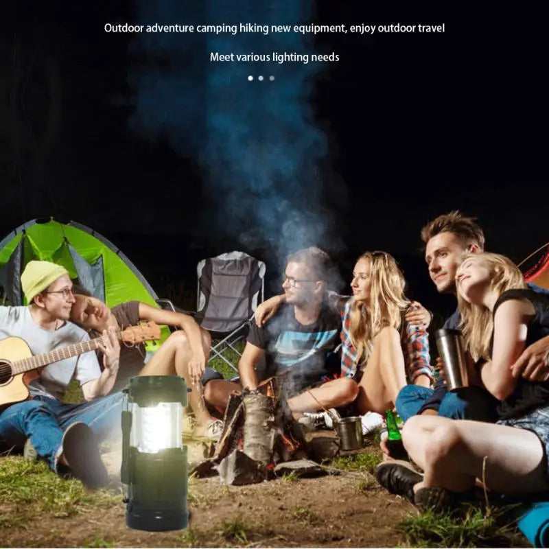 š¦ Waterproof LED Camping Lantern š Telescopic Torch ⢠Battery Powered ⢠Ready for Anything